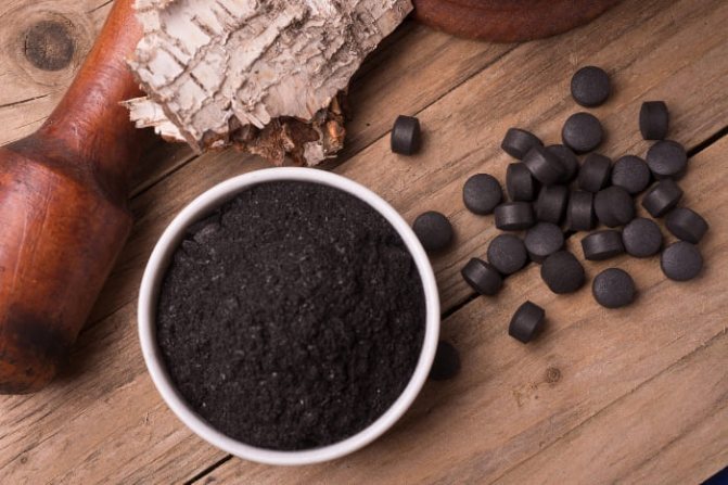 Activated carbon for weight loss