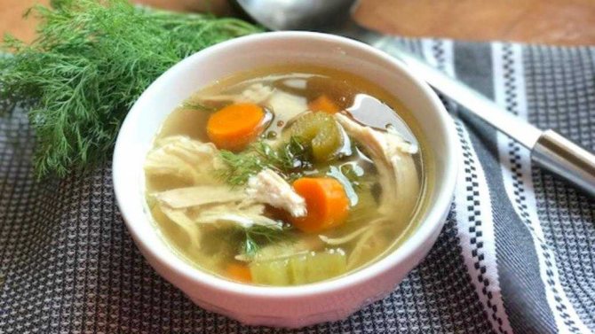 dietary chicken breast soup for weight loss