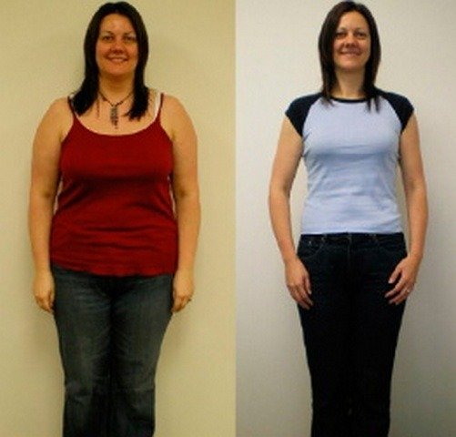 фото сравнения до и после диеты