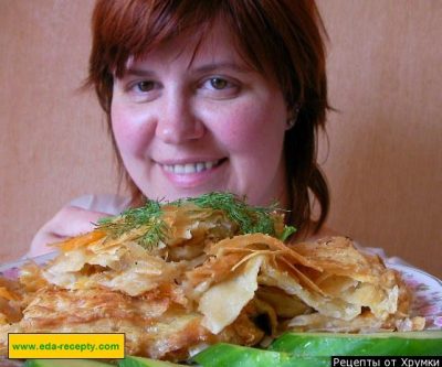 калорийность пирога с картошкой
