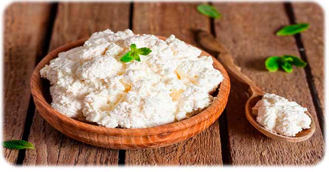 Calorie content of cottage cheese