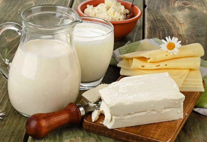 Fermented milk products contain less lactose