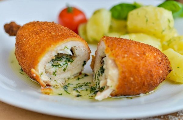 Chicken Kiev - 7 step-by-step recipes for cooking at home