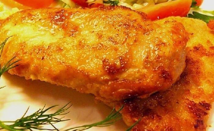 Chicken meat in kefir is rich in proteins