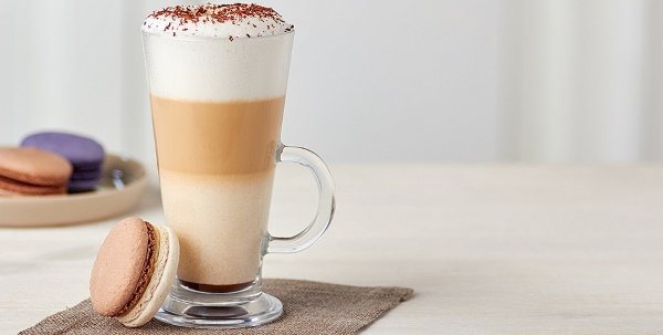 Latte without sugar. Calorie content per 100 grams, glass, bju 