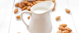 Миндальное молоко – польза и вред для организма