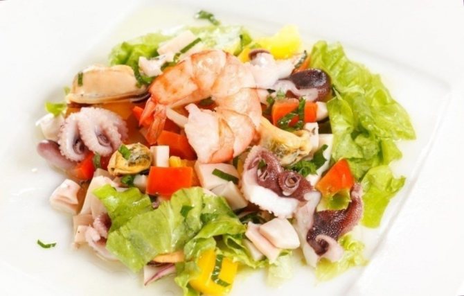 Sea salad