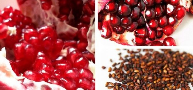 Is it possible to eat pomegranate with seeds - calorie content in 100 grams, benefits and harms