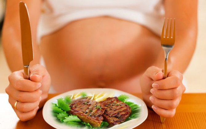 Meat during pregnancy