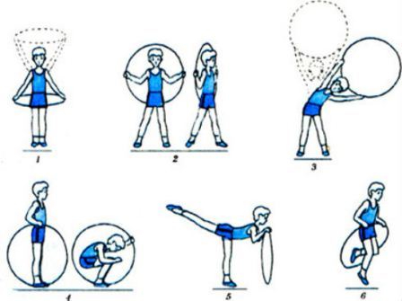 Hoop with spikes for weight loss at the waist
