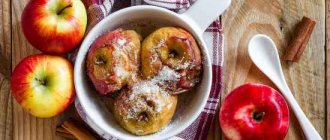 Печеные яблоки: польза и вред для здоровья