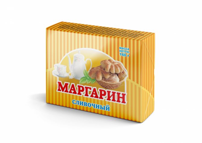 Покупка маргарина от производителя оптом в г. Москва