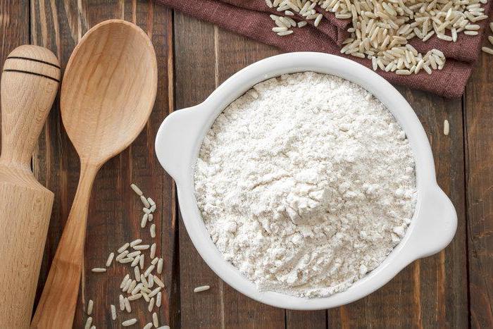 rice flour benefits, harm and calorie content