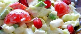 Salad with corn and crab sticks recipe classic recipe