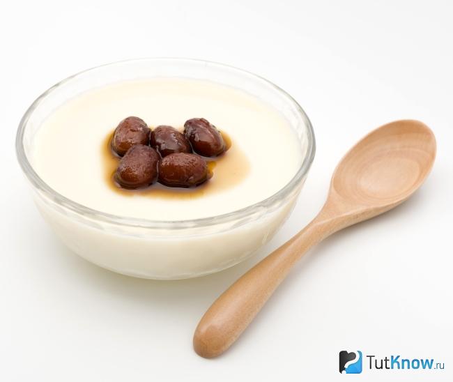 Soy milk pudding
