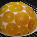 Творожный десерт с апельсинами